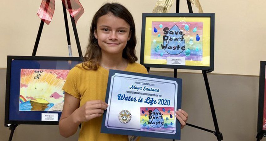 Student Artists Featured in 2020 ‘Water Is Life’ Calendar